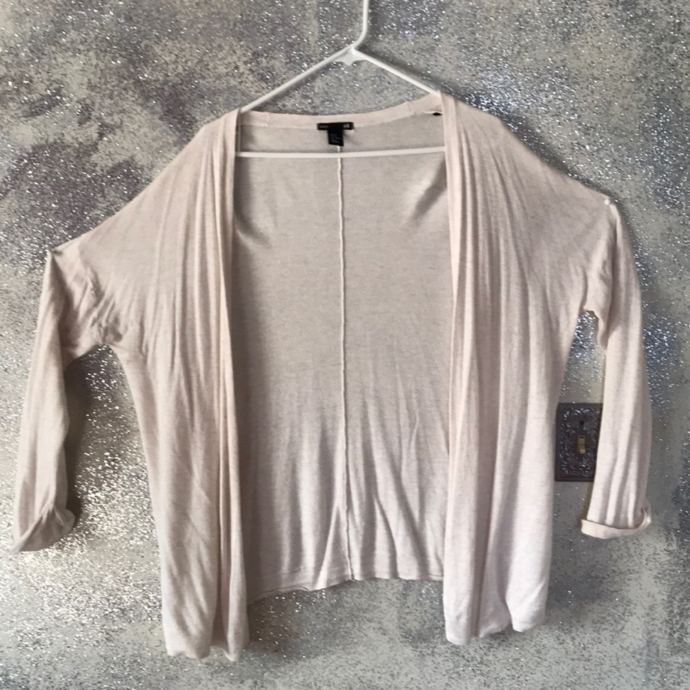 White Basic H&M cardigan